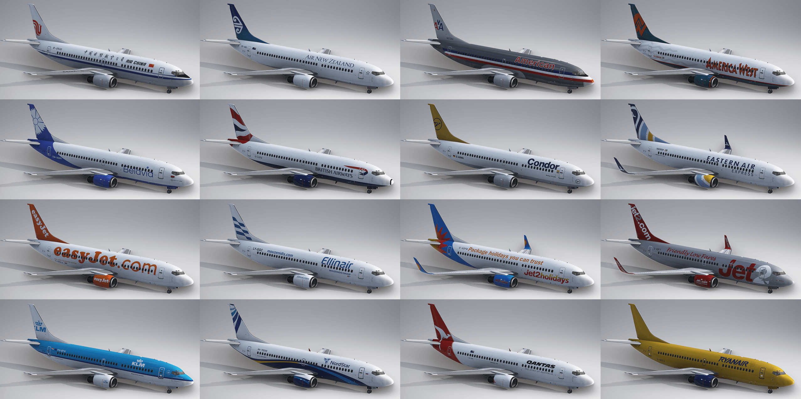 CSS 737 Classic Update 2025 - Novas variantes -300 e -400 para MSFS